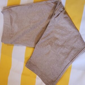 Coolibar Heathered Tan Summer Capris